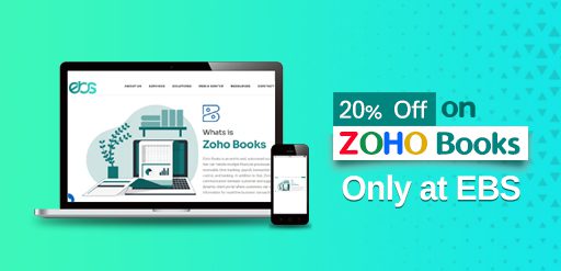 20% off on Zoho Books