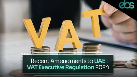 UAE VAT Executive Regulation