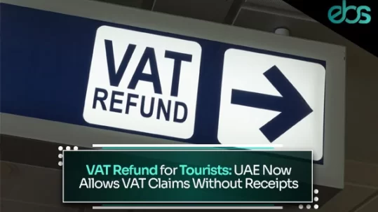 VAT refund for tourists